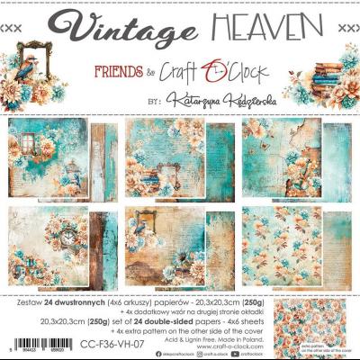 Craft O'Clock Vintage Heaven - Paper Set