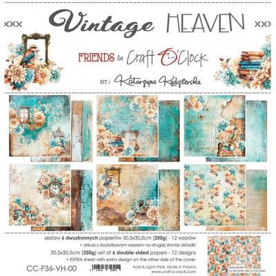 Craft O'Clock Vintage Heaven - Paper Set