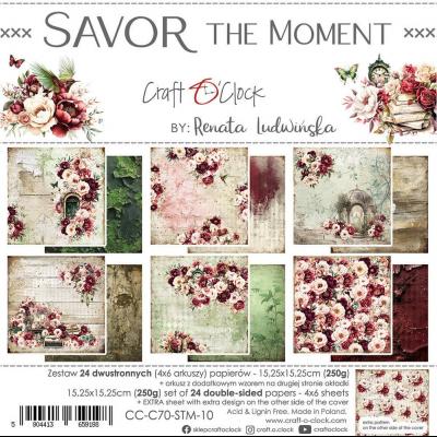 Craft O'Clock Savor The Moment - Paper Set