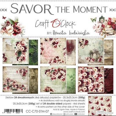 Craft O'Clock Savor The Moment - Paper Set