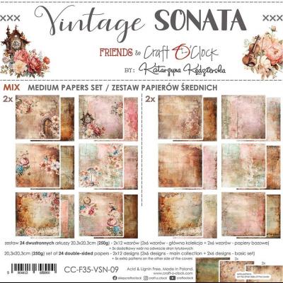 Craft O'Clock Vintage Sonata - Medium Papers Set
