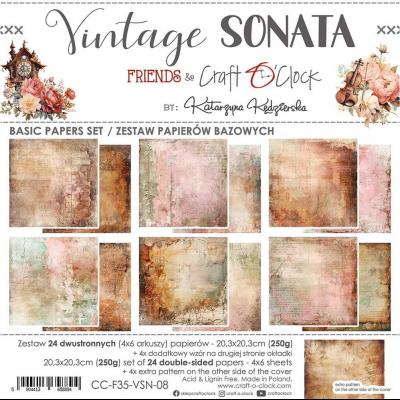 Craft O'Clock Vintage Sonata - Medium Papers Set