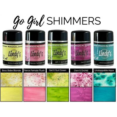 Lindy's Stamp Gang Magical Shaker 2.0 - Go Girl! Shimmers