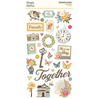 Simple Stories Front Porch  - Chipboard Sticker