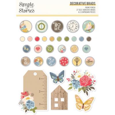 Simple Stories Front Porch  - Decorative Brads