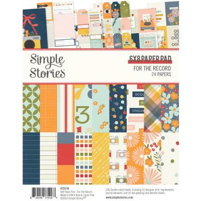 Simple Stories For The Record - Paper Pad