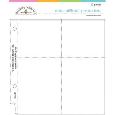 Doodlebug Design Mini Album Protectors: Assortment Pack