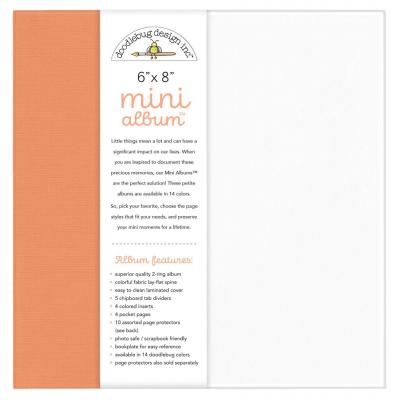 Doodlebug Design Mini Album - Coral