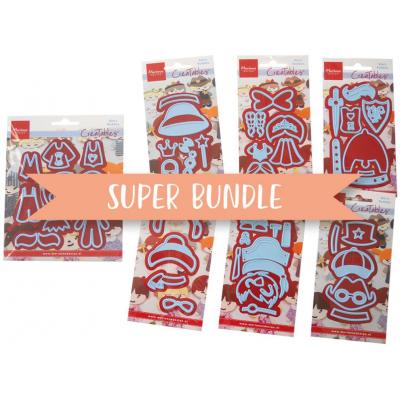 Marianne Design Cutting Dies - Kim's Buddies Super Bundle