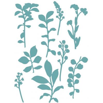 Sizzix 49 and Market Framelits Die - Fine Stems