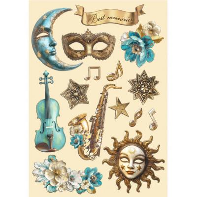 Stamperia Masquerade - Best Memories