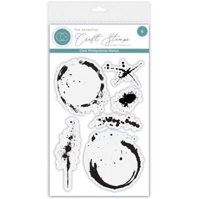 Craft Consortium Stempel - Ink & Coffee Stains