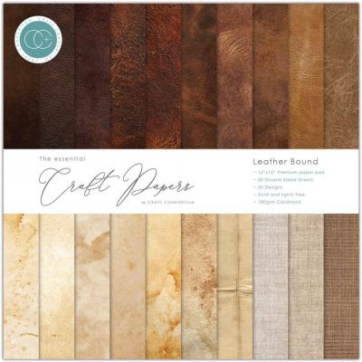 Craft Consortium Essentials Paper Pad - Leather Bound