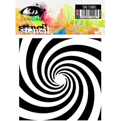 Visible Image Stencil - Time Tunnel