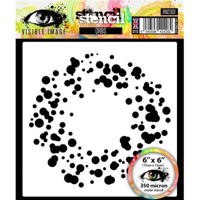 Visible Image Stencil - Orbs