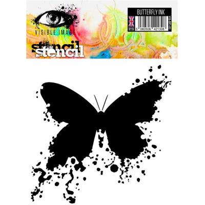 Visible Image Stencil - Butterfly Ink