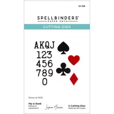 Spellbinders Etched Dies - Pip & Rank