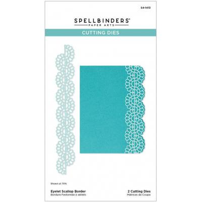 Spellbinders Etched Dies - Eyelet Scallop Border