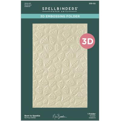 Spellbinders Simon Hurley 3D Embossingfolder - Born to Sparkle