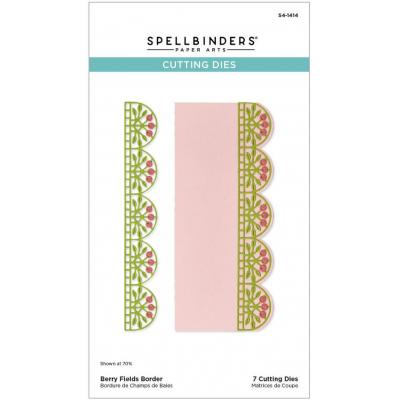Spellbinders Etched Dies - Berry Fields Border