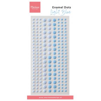 Marianne Design Enamel Dots - Duotone Light Blue