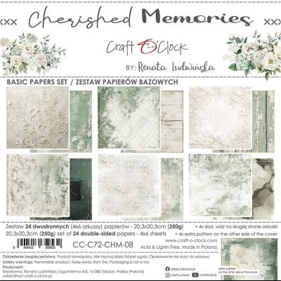 Craft O'Clock Cherished Memories - Basic Papers Set