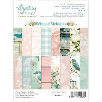 Mintay Papers Winged Melodies - Add-On Paper Pack