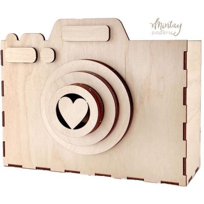 Mintay Papers Woodies Decor - Camera Box