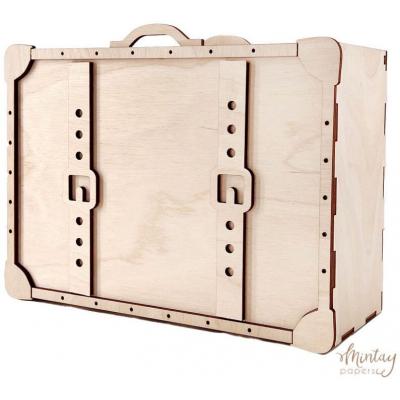 Mintay Papers Woodies Decor - Suitcase Box