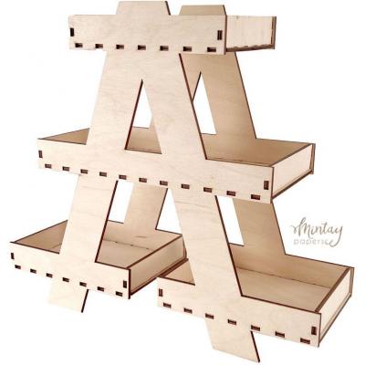 Mintay Papers Woodies Decor - Display Stand