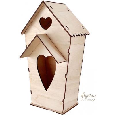 Mintay Papers Woodies Decor - Birdhouse