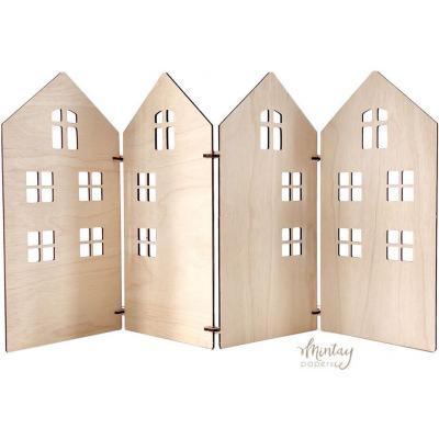 Mintay Papers Woodies Decor - House Screen