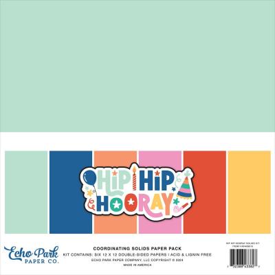 Echo Park Hip Hip Hooray - Coordinating Solids