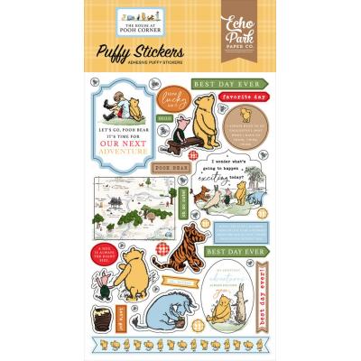 Echo Park The House At Pooh Corner - Puffy Stickers