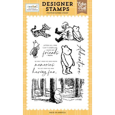 Echo Park The House At Pooh Corner Stempel - Winnie In The Woods