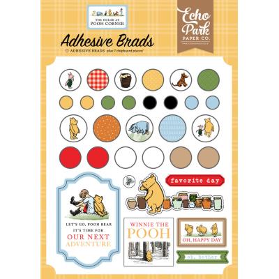 Echo Park The House At Pooh Corner - Adhesive Brads