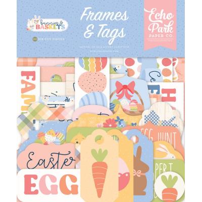 Echo Park Bunnies And Baskets - Frames & Tags