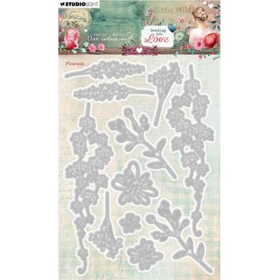 Studio Light Sending You Love Cutting Die - Florals