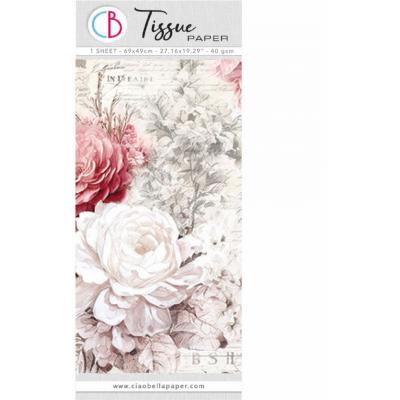 Ciao Bella Tissue Paper - Flowers Dreams