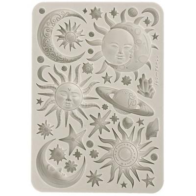 Stamperia Silicon Mould - Sun and Moon