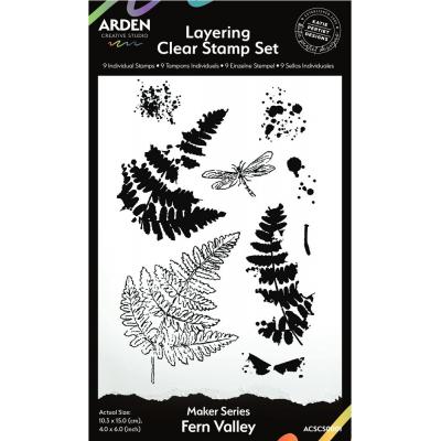 Arden Creative Studio Hidden Creek Stempel - Fern Valley
