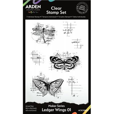 Arden Creative Studio Hidden Creek Stempel - Ledger Wings 01
