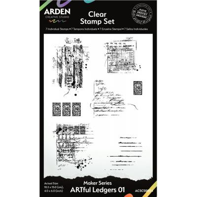Arden Creative Studio Hidden Creek Stempel - ARTful Ledgers 01