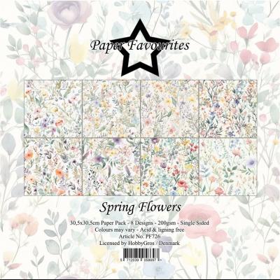 Paper Favourites Paper Pack - Spring Flowers