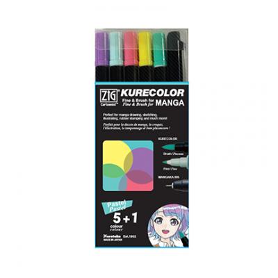 ZIG Fine & Brush for Manga - Pastel