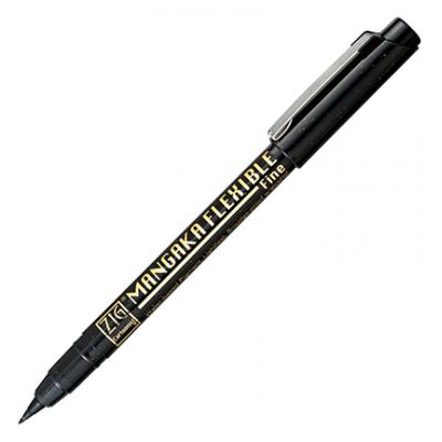 ZIG Mangaka Flexible Fine Brush - Schwarz