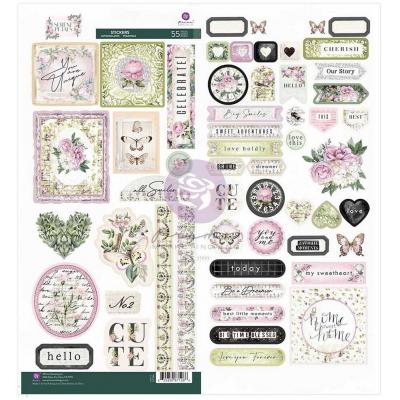 Prima Marketing Serene Petals - Stickers