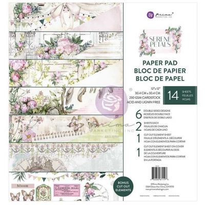 Prima Marketing Serene Petals - Paper Pad