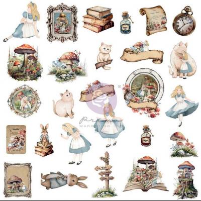 Prima Marketing Return To Wonderland - Ephemera Wonderland Keepsakes