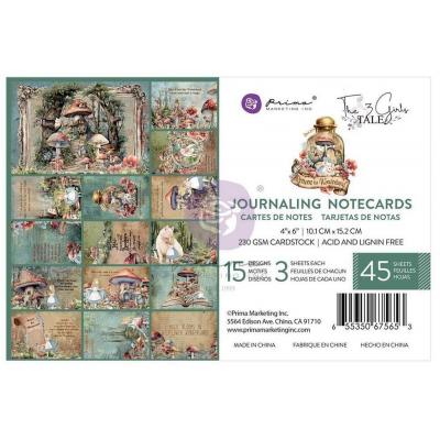 Prima Marketing Return To Wonderland - Journaling Cards